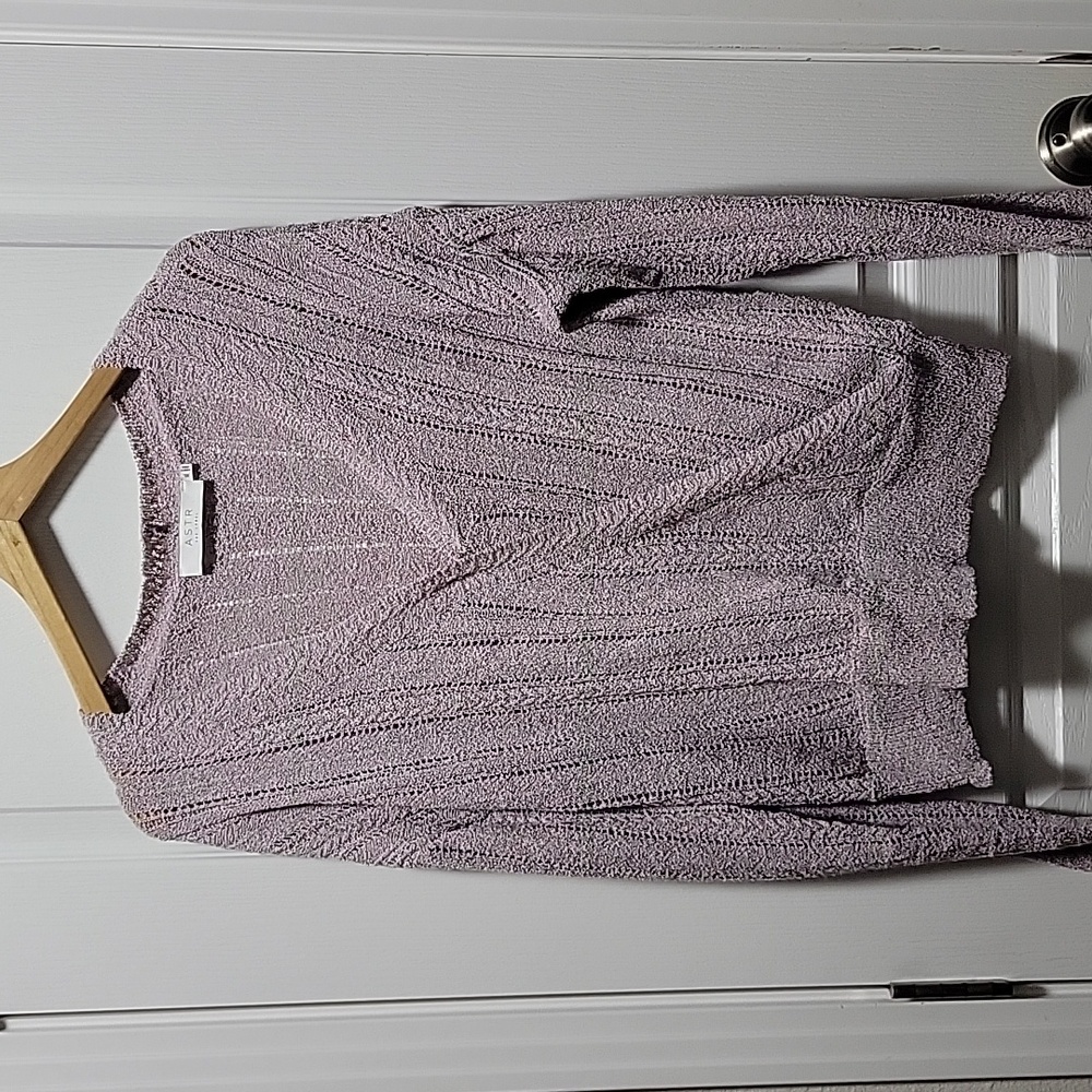 ASTR The Label Textured Knit Top Size XL